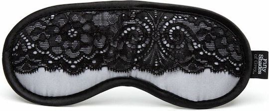 Fifty Shades of Grey Satin & Lace Blindfold BDSM Mask in Gray Color