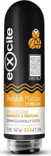 Ex Cite Bodylub Stimulant with Exciting Guarana & Damiana Massagegel mit Duft Aufregende Guarana Damiana 200ml