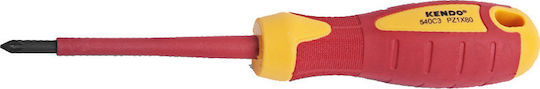 Kendo Magnetic Electrician VDE 1000V Screwdriver Star Size Pz1x80mm