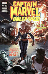 Captain Marvel, #22 Clarke Captain Marvel Unleashed Horror Variant Cover
