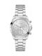 Guess Eclipse Watch Chronograph with Silver Metal Bracelet