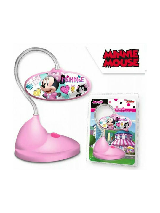 Kids Licensing Led Kids Projector Lamp Minnie with Design Projection Pink