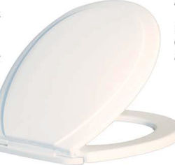 Lamaplast Plastic Toilet Seat White WC 6 41cm Lamaplast Plastic Toilet Seat White WC 6 41cm