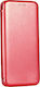 Smart Magnet Elegance Book Piele artificială Roșu (Huawei P Smart 2021)