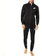 Tracksuit with Elastic Black
