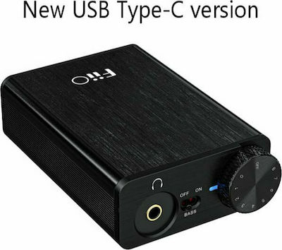 Fiio E10K Type C Portable Digital Headphone Amplifier Single Channel with DAC, USB, and Jack 3.5mm