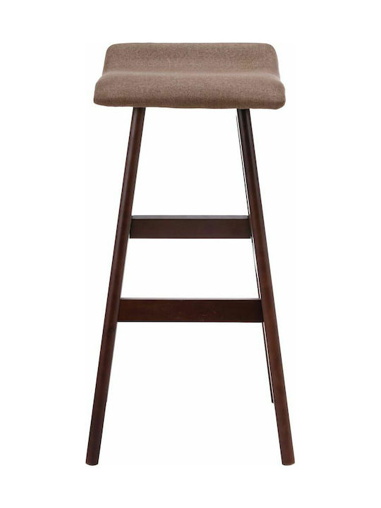 Stools Bar Upholstered with Fabric Taupe 2pcs 41x42x79cm
