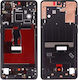 Μεσαίο Πλαίσιο Μαύρο για Huawei P30