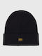 Effo Long Beanie Beanie Knitted in Black color