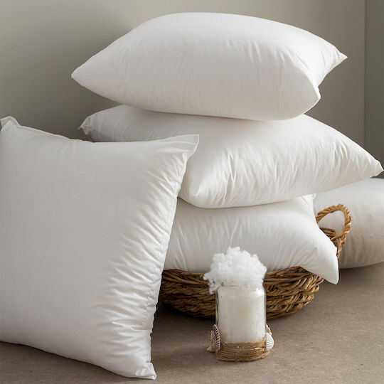 Vesta Home Decorative Throw Pillow with 100% Cotton White Filling 50x50cm