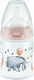 Nuk Plastikflasche First Choice Plus Temperature Control Winnie Gegen Koliken mit Silikonsauger für 0-6 Monate Pink Garry 150ml 1Stück 10.743.932