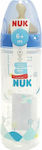 Nuk Plastikflasche New Classic Gegen Koliken mit Kautschuksauger für 6+ Monate Blue 250ml 1Stück 10.741.646