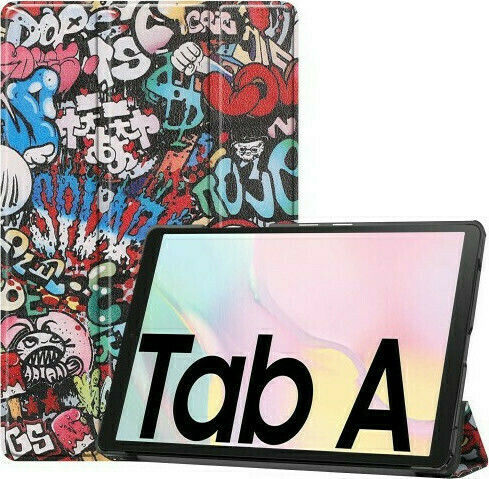 Flip Cover Cartoon Pattern (Galaxy Tab A7 2020/2022)