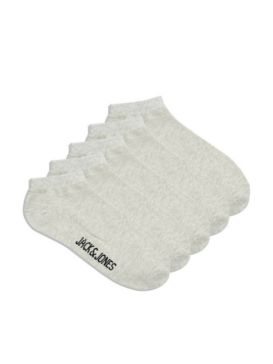 Jack & Jones Чорапи Светло сиво 5Пакет