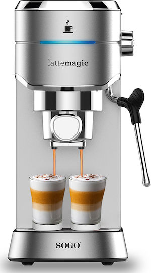 Sogo Automatic Espresso Machine 1450W Pressure 15bar White CAF-SS-7600