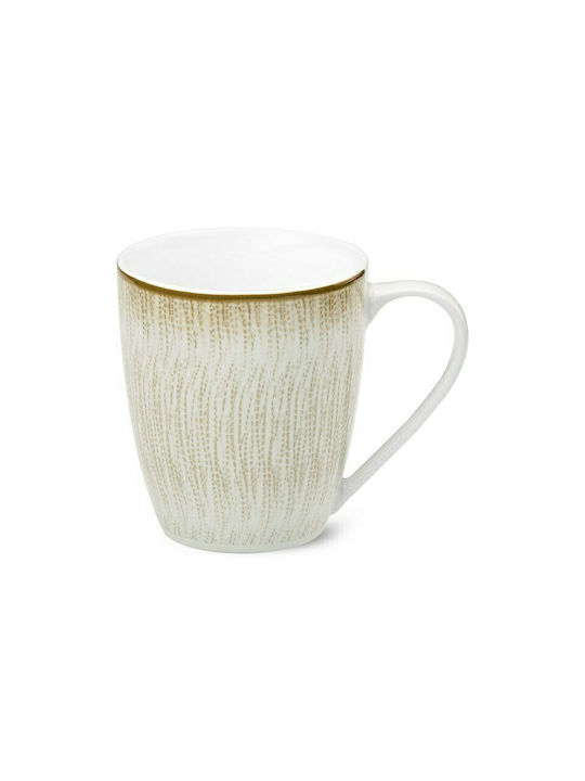 Cryspo Trio Soleil Porcelain Cup Beige 360ml