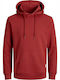 Sweatshirt with Hood Red
