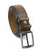 Legend Accessories LGD-2001 Men's Leather Belt Tabac Brown