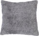 Nef-Nef Homeware Μαξιλάρι Καναπέ Cationing από Γούνα Grey 45x45εκ.