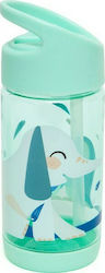 Petit Monkey Παγούρι 320ml Τιρκουάζ