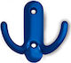 Conset Wall Hanger C547 Metal 2 Hooks Blue 5.8cm