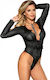 Subblime Sexy Bodysuit Schwarz