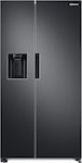 Samsung RS67A8810B1 Ψυγείο Ντουλάπα 634lt NoFrost Υ178xΠ91.2εκ.