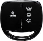 Estia Infinity Sandwich Maker with Removable Plates for for 2 Sandwiches Sandwiches 850W Black