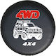 Carman 4WD 4x4 Car Spare Tire Cover Universal 15”