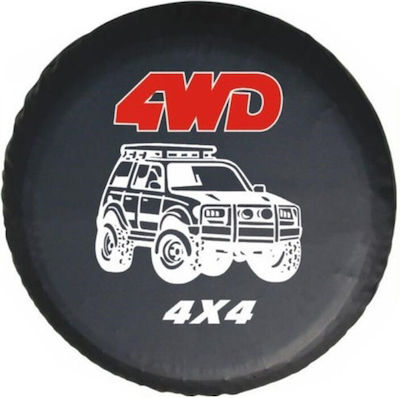 Carman 4WD 4x4 Car Spare Tire Cover Universal 15”