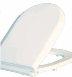 Lamaplast Plastic Toilet Seat White WC 5 41cm