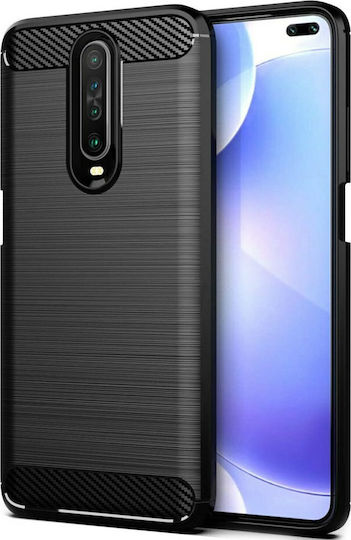 Hurtel Umschlag Rückseite Silikon Schwarz (Xiaomi Mi 10T / Mi 10T Pro)