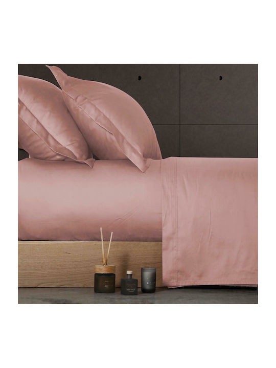 Nef-Nef Homeware Σετ Παπλωματοθήκη Βαμβακερή Υπέρδιπλη με 2 Μαξιλαροθήκες 240x220cm Elements English Rose