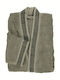 Nef-Nef Homeware Elements Corver Μπουρνούζι με Γιακά Green 400gr/m²