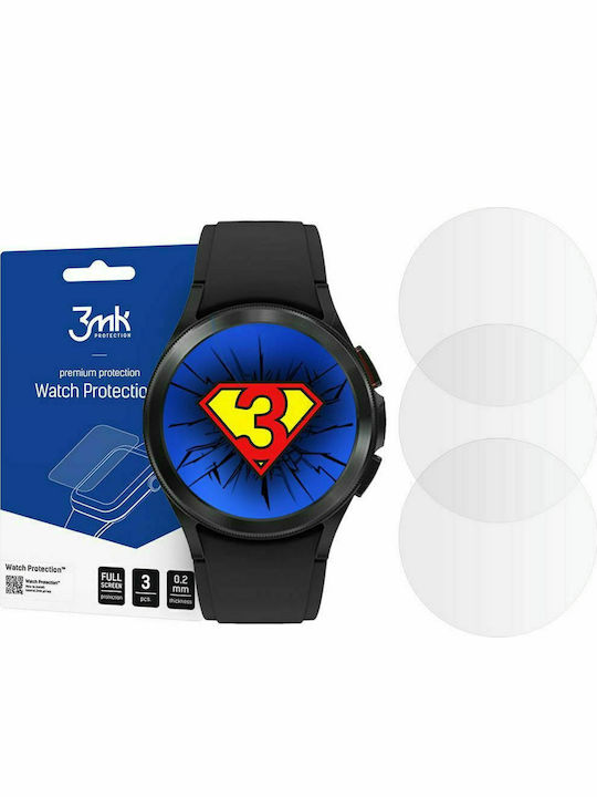 3MK FlexibleGlass Screen Protector pentru Galaxy Watch 4 Classic 42mm - Galaxy Watch 4 Clasic 42mm 3buc