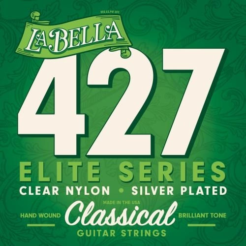 La Bella 427 Elite Set of Nylon Classical Guitar Strings 28 - 41