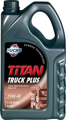 Fuchs Λάδι Αυτοκινήτου Titan Truck Plus 15W-40 5lt