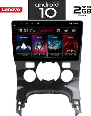 Lenovo Car-Audiosystem für Peugeot 3008 2008-2016 mit Klima (Bluetooth/USB/AUX/WiFi/GPS) mit Touchscreen 9" IQ-AN X6885_GPS CLIMA