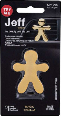 Mr & Mrs Fragrance Car Air Freshener Air Vent Jeff Magic Vanilla