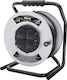 Bulle Extension Reel Cord 3 x 2.5mm²/50m Silver