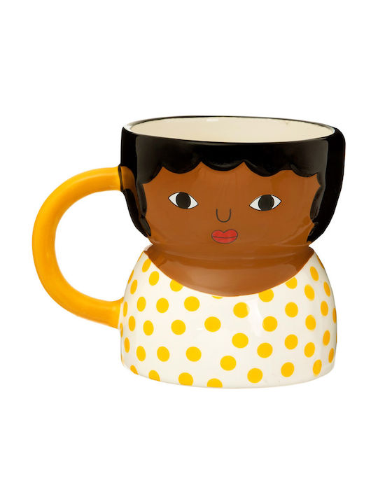 Sass & Belle Chantelle Ceramic Cup Multicolour