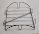 Karvounis Metallic Napkin Holder Silver 18x18cm T-298