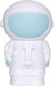 A Little Lovely Company Astronaut Kinder Spardose Plastik White 11.9x9x16.5cm