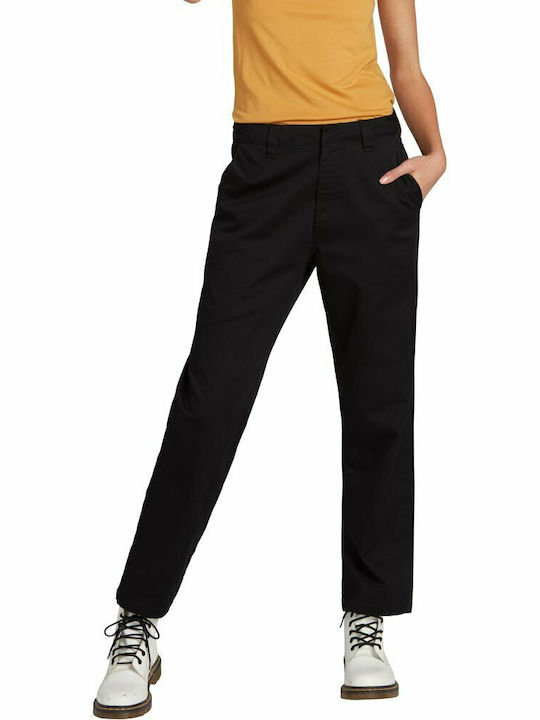 Volcom Frochickie Women's Fabric Trousers Boyfr...