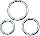 Toyz4lovers Timeless Metal Cock Rings 3 pack