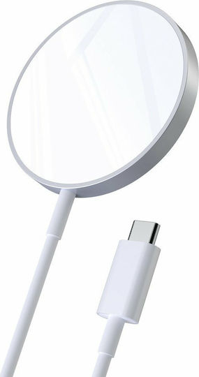 Choetech Φορτιστής Magsafe 15W Λευκός (T517-F)
