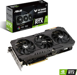 Asus GeForce RTX 3080 10GB GDDR6X TUF Gaming V2 OC Κάρτα Γραφικών PCI-E x16 4.0 με 2 HDMI και 3 DisplayPort