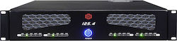 Show 125.4 Commercial Power Amplifier 4 Channels 125W/100V Black