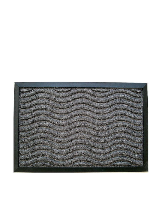 Ankor Fußmatte Teppich mit rutschfester Unterlage Grey 45x75cm