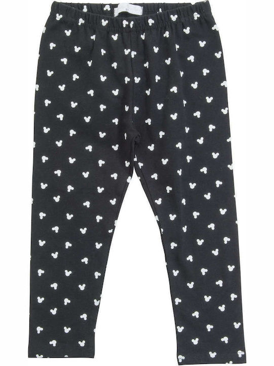 Funky Kinder Leggings Lang Schwarz